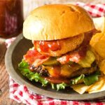 Burgers au Bacon Grillés – Fait Maison Dans La Cuisine