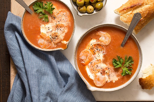 Soupe de Tomates Bloody Mary – Fait Maison Dans La Cuisine