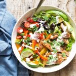 Recette de salade de fajitas au poulet – Fait maison en cuisine