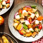 Salade Panzanella au Maïs Grillé – Fait Maison en Cuisine