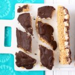 Bark de Rice Crispy Treats (Vraiment Épais) aux S’mores