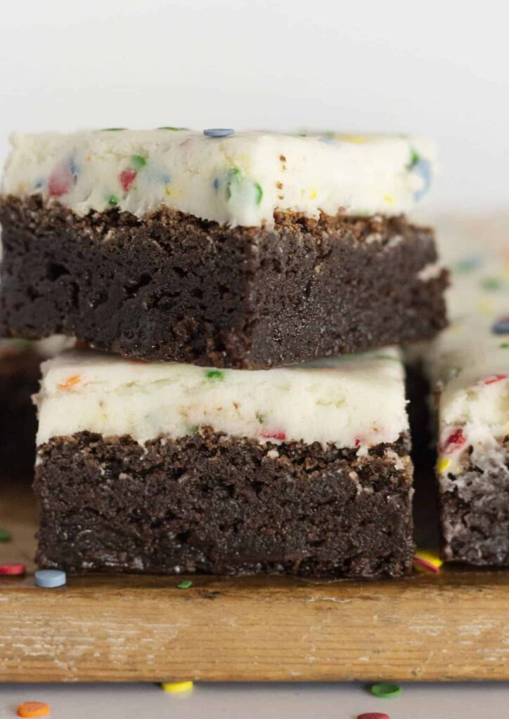 Ultra faciles brownies au chocolat pour anniversaire