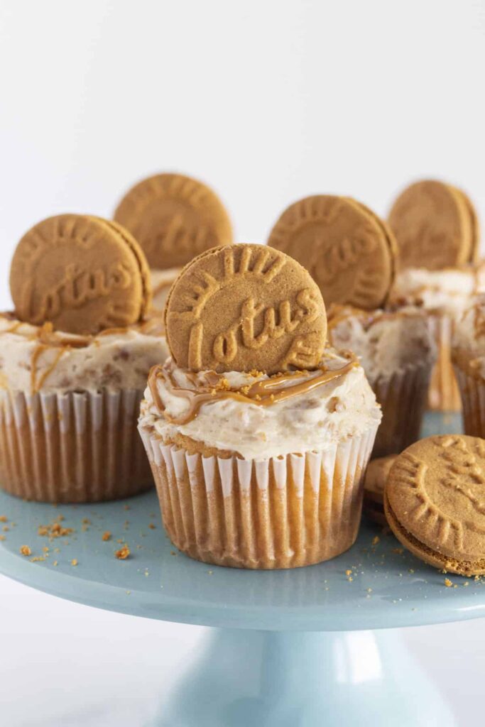 Recette de Cupcakes Biscoff Faciles avec Crème au Beurre