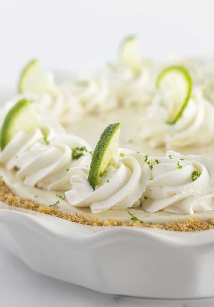 La meilleure recette facile de tarte au citron vert clé