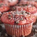 Recette de Muffins Chocolat Trompeur et Velouté Rouge Faciles