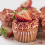 Recette de Cupcakes Croquants aux Fraises Faciles