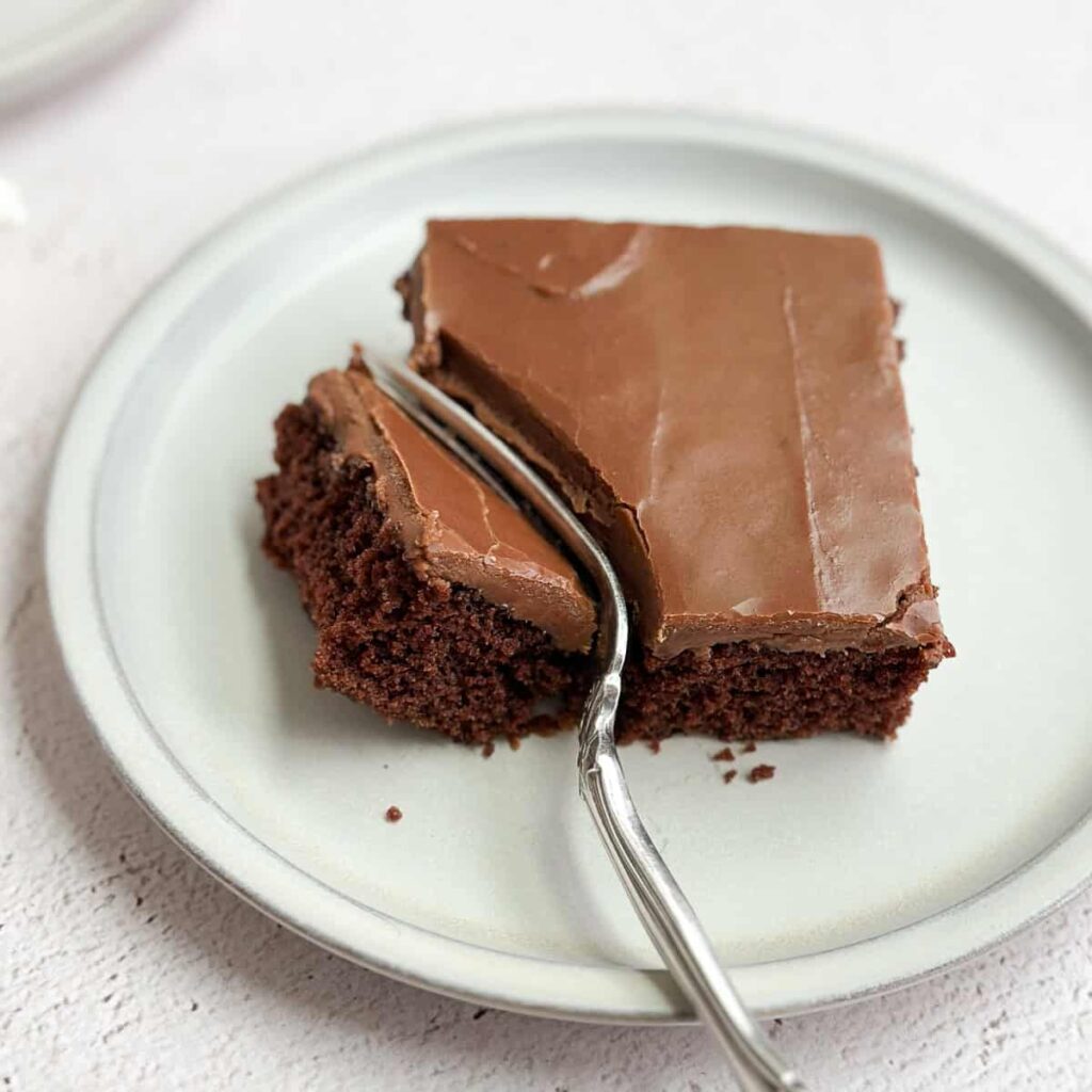 Gâteau Texan au chocolat et au babeurre