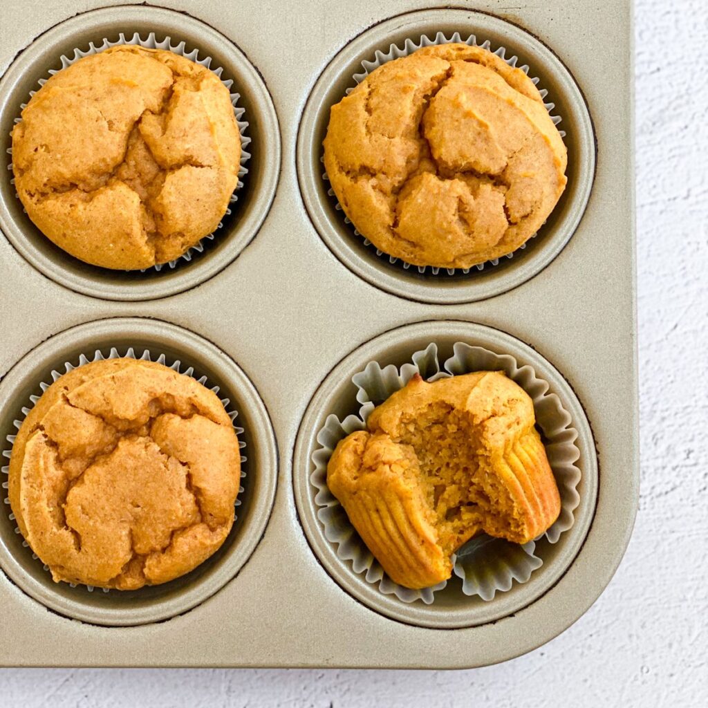 Muffins Protéinés à la Courge – Les Douceurs Salées