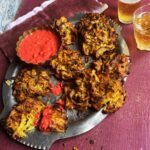 Bhajis d’oignons à la friteuse à air | Pakoras d’oignons sans friture