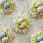 Nids de Pâques en Rice Krispies faciles