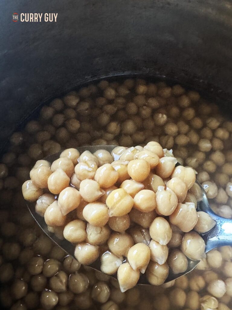Pois chiches cuits à la mijoteuse
