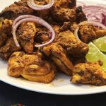 Recette de poulet tandoori fumé sur la cuisinière