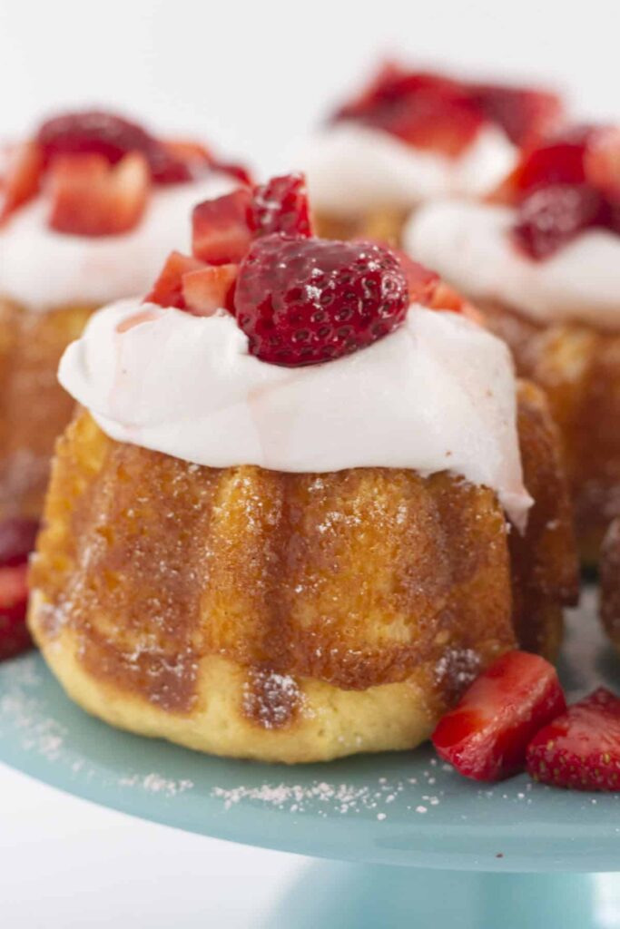 Mini fraisier faits maison faciles