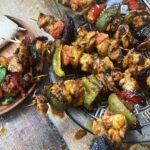 Poulet Tikka sur Plaque avec Légumes