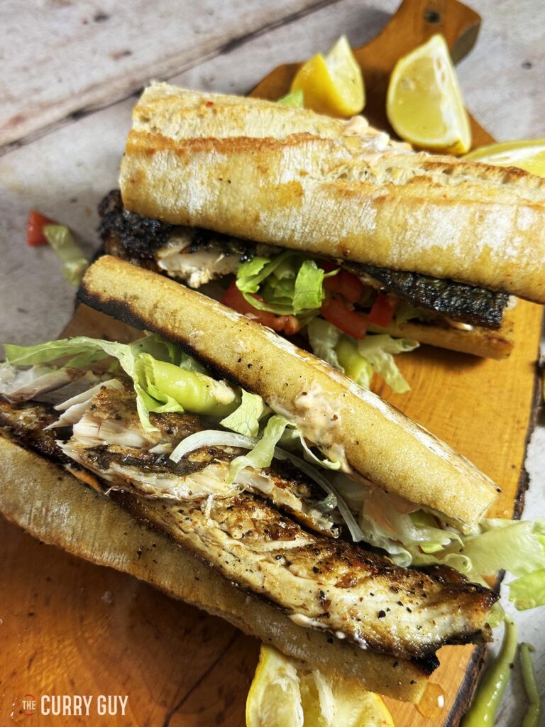 Recette de Sandwich de Poisson Turc | Le Curry Guy