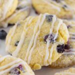 Les Meilleurs Cookies Citron Myrtille {avec Mélange à Gâteau}