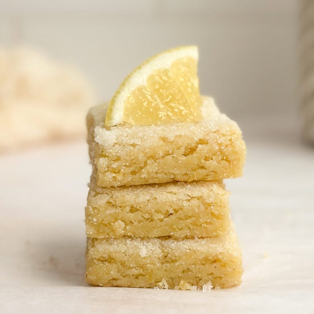 Barres de biscuits au sucre au citron – Les douceurs salées