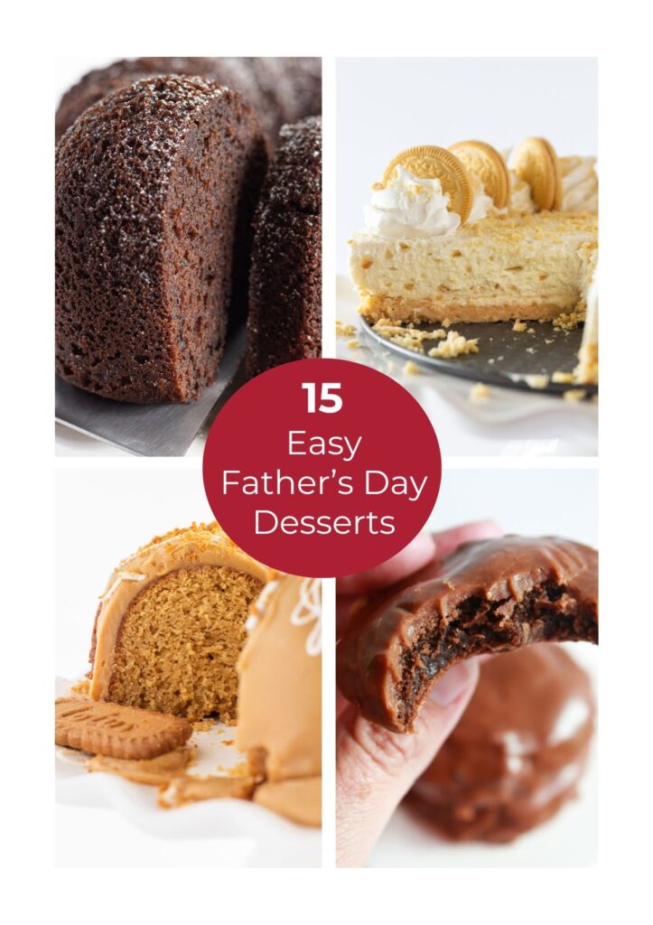 15 des Meilleurs Desserts pour la Fête des Pères