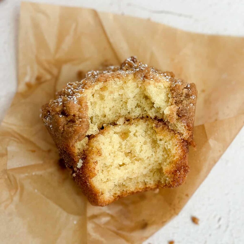 Muffins au Streusel à la Cannelle – Les Douceurs Salées