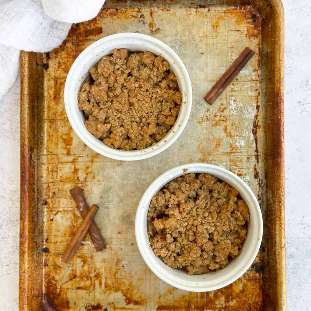Crumble aux Pommes pour Deux – Les Douceurs Salées
