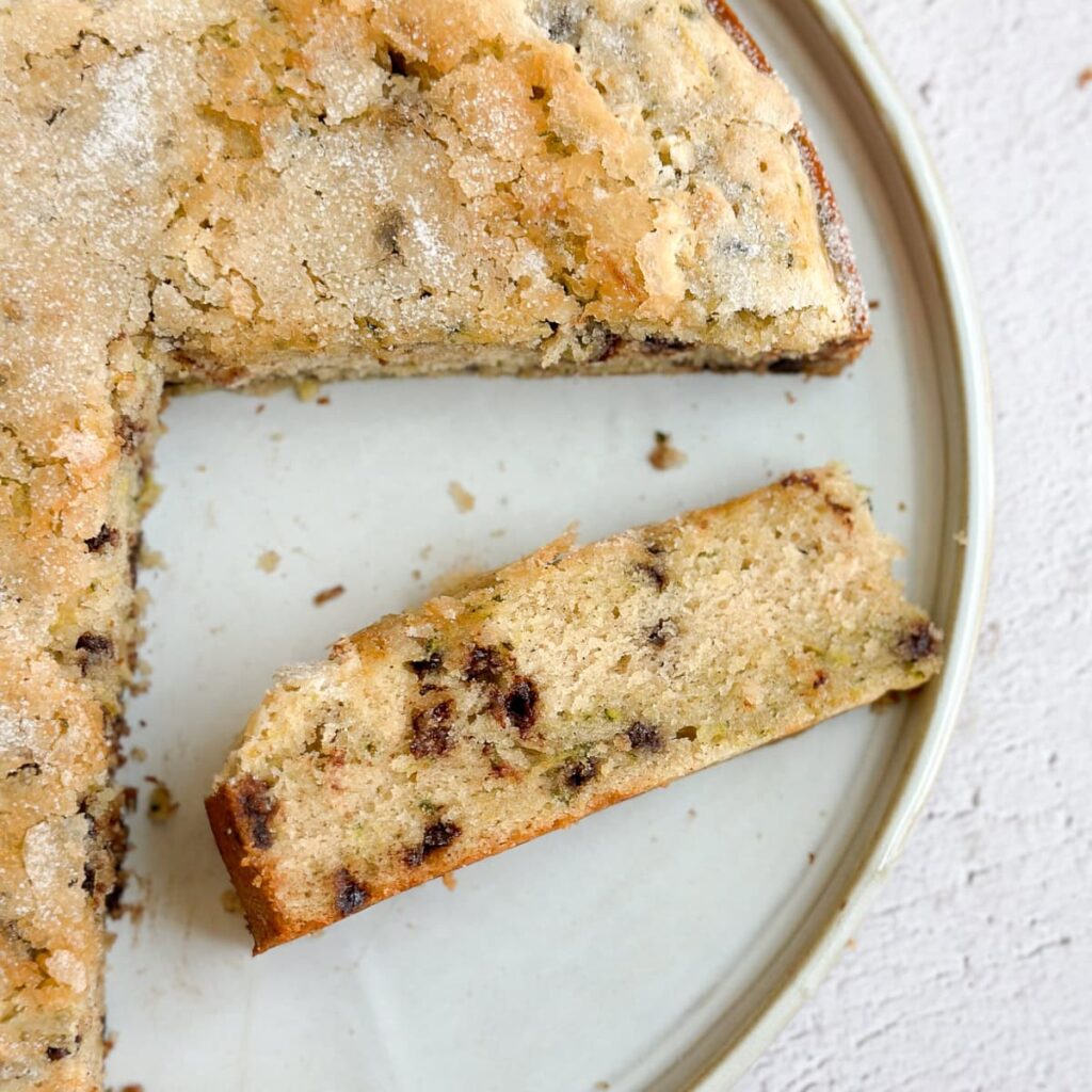 Gâteau aux Courgettes et Pépites de Chocolat – Les Douceurs Salées
