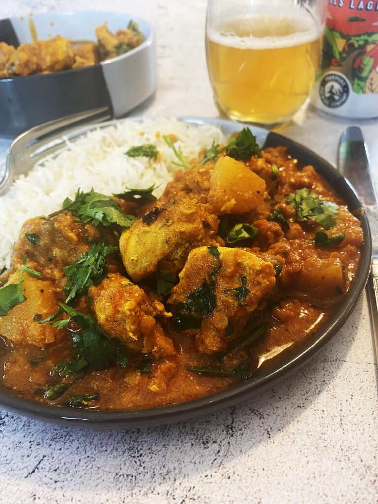 Curry de Dhansak au Poulet | Style Restaurant