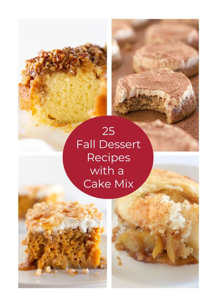 25 Desserts d’Automne à Réaliser avec un Mélange à Gâteau