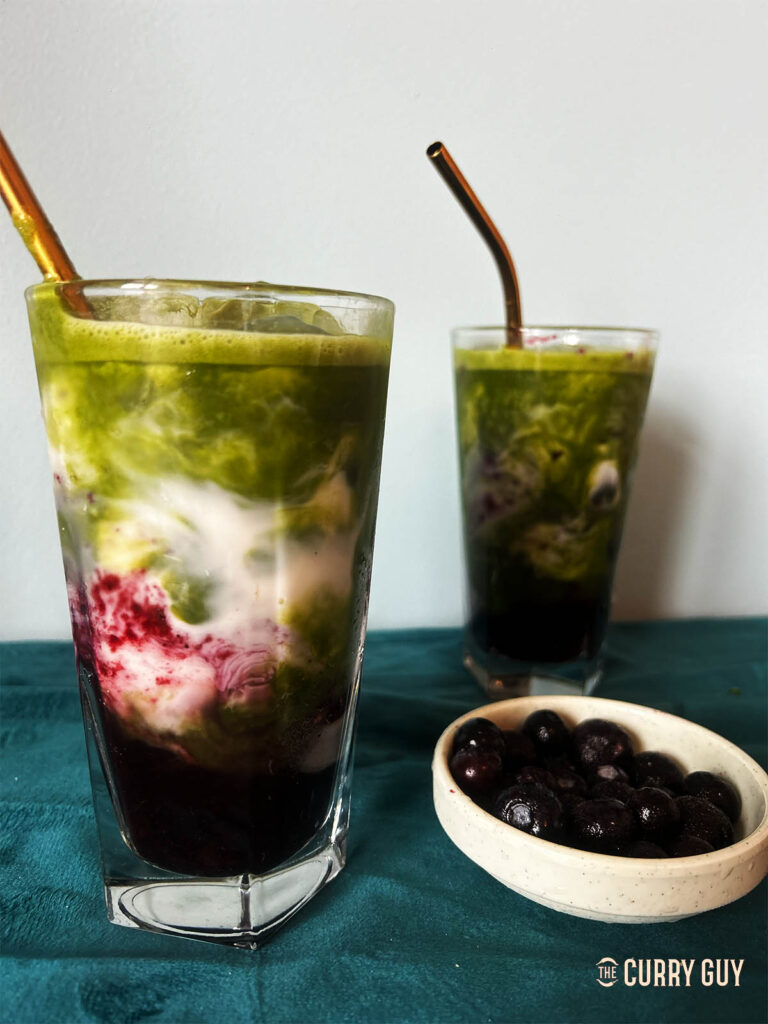 Myrtilles Matcha | Le Curry Guy