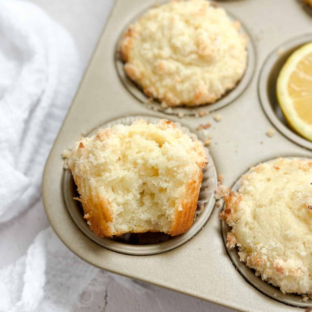 Muffins au Coco et Citron – Les Douceurs Salées