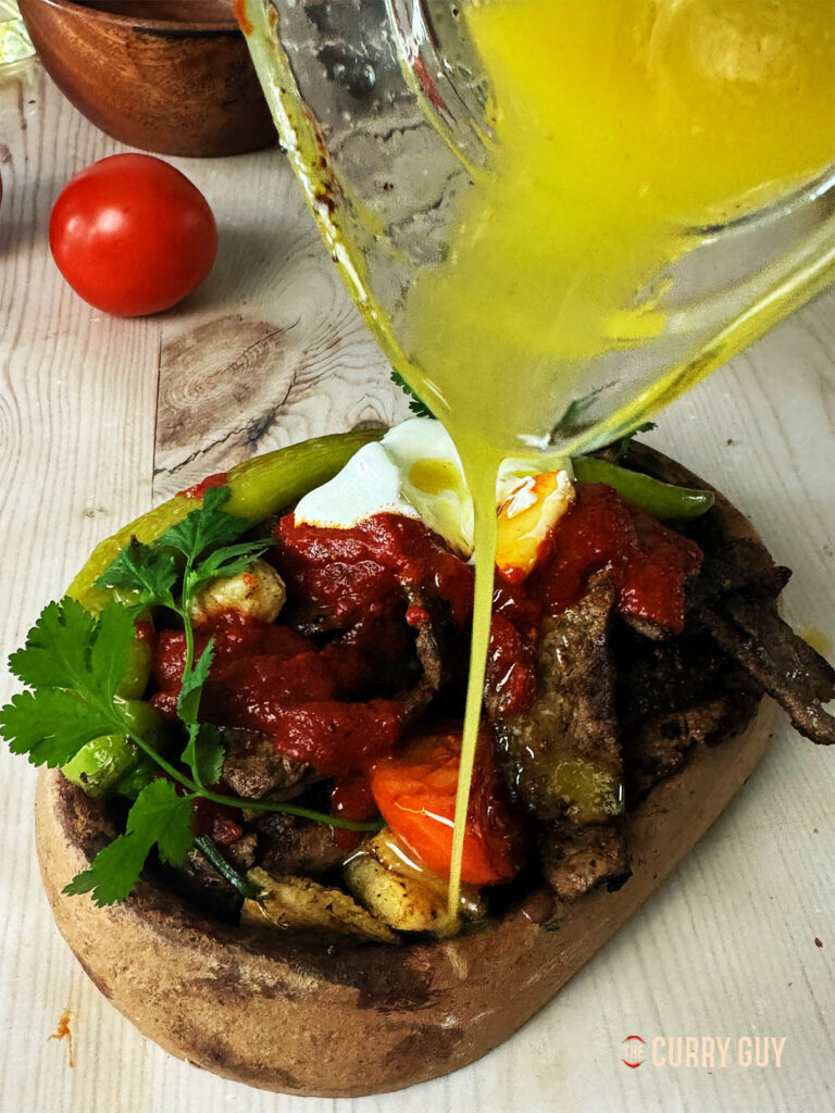 Kebab Iskender | Kebab de Viande Döner Turc