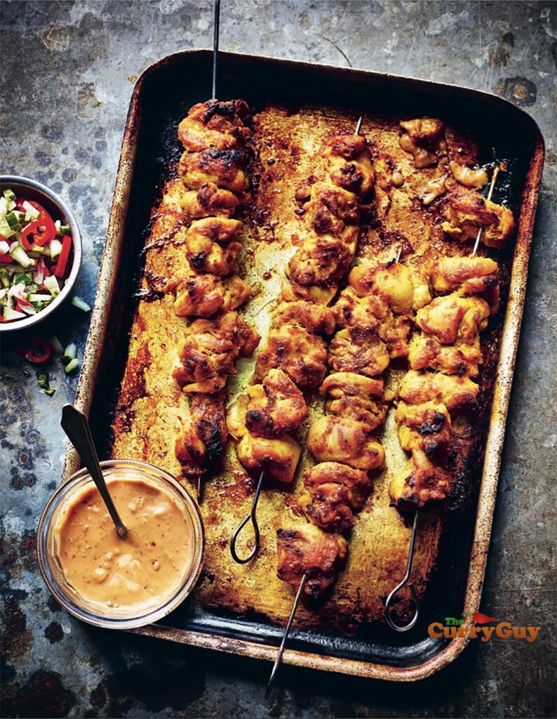 Recette de Satay de Poulet Thaï | Le Garnisseur de Curry