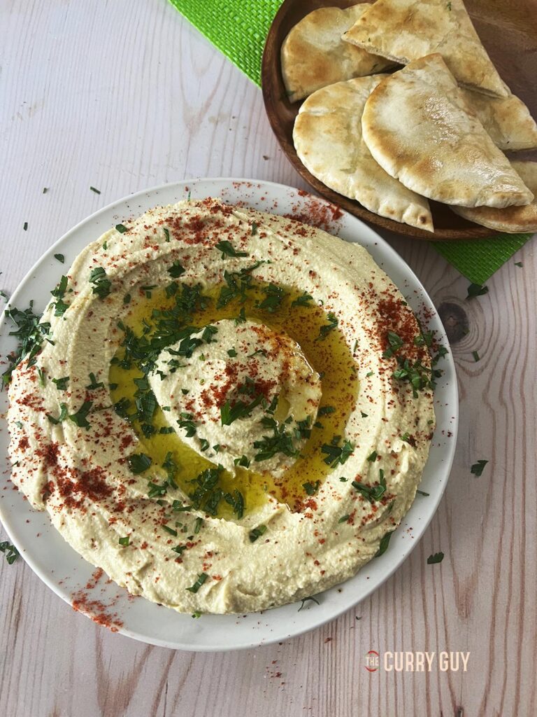 Recette de houmous facile | The Curry Guy