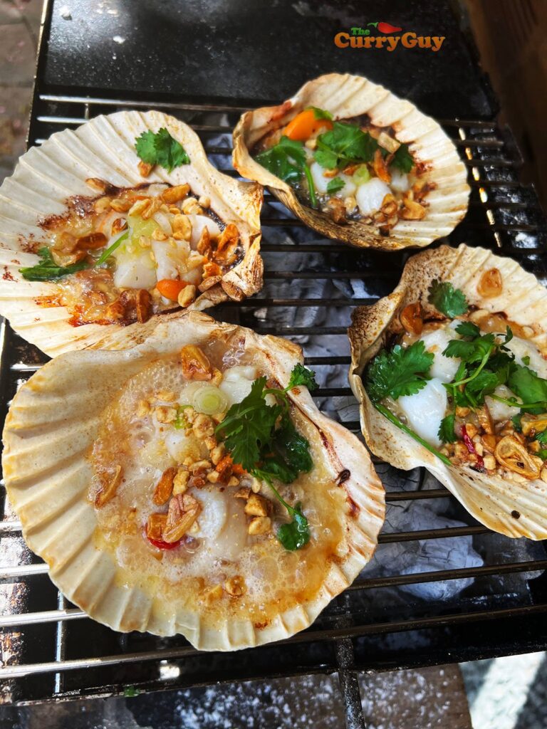 Coquilles Saint-Jacques Grillées à la Vietnamienne – Sò Điệp Nướng