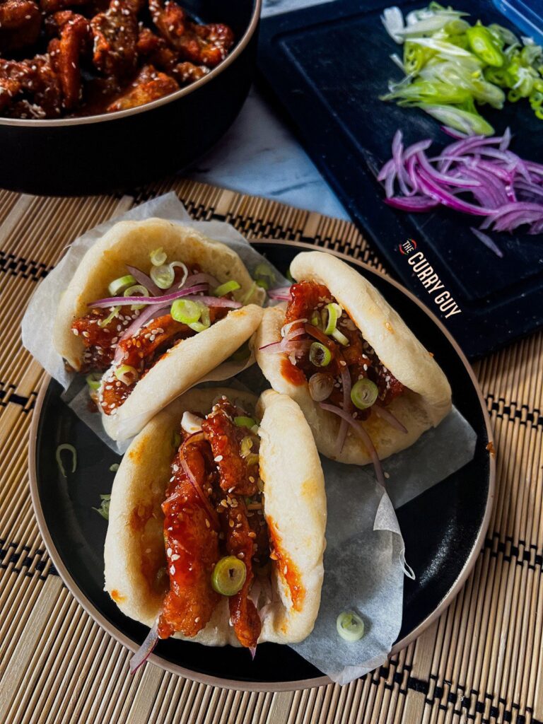 Recette délicieuse de bao au poulet coréen en moins de 20 minutes