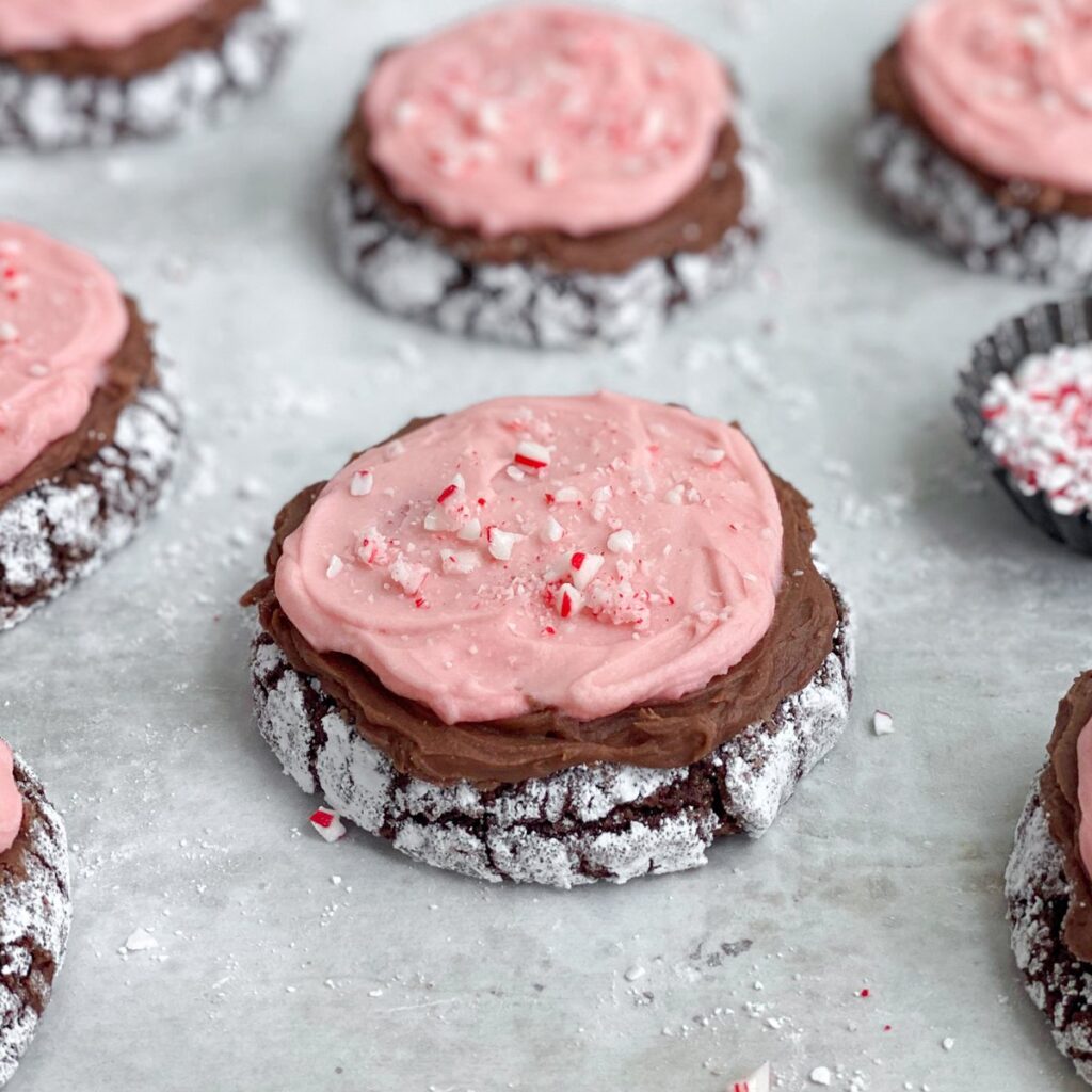 Biscuits Craquelés au Chocolat et à la Menthe Poivrée – Les Douceurs Salées