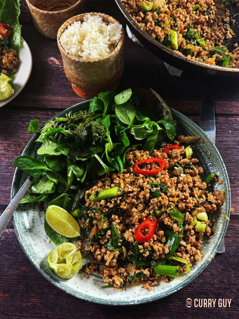 Larb de Porc | Larb Moo Thaïlandais