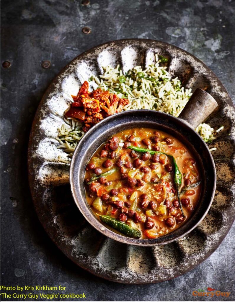 Kala Chana – Curry de Pois Chiches Noirs